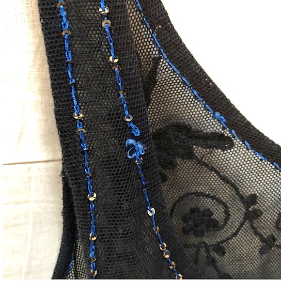 Free People Beaded & Embroidered Tank Top - Picture 6 of 7